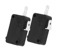Generic Microwave Replacement Part 2 Pack Micro Momentary Switch for Microwave Door Universal for Home Appliances Normally Open