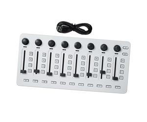 Generic MIDI Controller Mixer 8 Knobs Professional Easy to Use MIDI Mixing Console