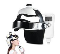 Generic Migraine Relief Helmet with Music, Heat & Vibration - Scalp Massager for Head Stress, Point-Massage, Air Pressure - Electric Head Massager for Brain Stress Relief
