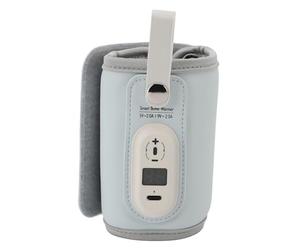 Generic Milk Bottle Warmer Fast Heating Constant Temperature for Night Feeding Blue Color ABS Leather Material