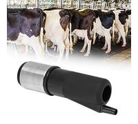 Generic Milker Claw Cup, Milk Collecting Tool, Nipple Milking Gathering Device with Farm Essential Design, Ideal for Cow, Sheep & Goat Milking Machine (Black (HL-MP27B))