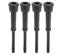Generic Milking Liner Rubber,4PCS Milking Machine Liners,Milking Machine Liner Teat Cup,Black Rubber Teat Cup Liners Accessories,Milking Liner Tool, for Sheep Cow Goat Milking Machine