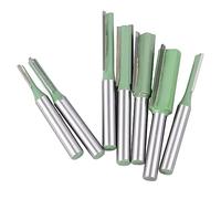 Generic Milling Cutter Set 7PCS Premium Carbide Woodworking Flush Trim Router Bit Set for Fine Woodworking Projects