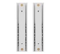 Generic Mini Aluminum Alloy Durable Smooth Drawer Slideway Set for Cabinet and Experimental Drawers 2pcs (70mm Long)