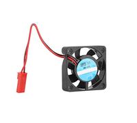 Generic Mini Brushless 12V Cooling Fan PH2.0 2Pin DC Motor Cooler for 3D Printer Electronics Black ABS 30x30x7mm 1 Piece