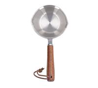 Generic Mini Butter Melting Pot Wooden Handle Multi Purpose Butter Warmer for Soup, Perfect Kitchen Companion (120ML)