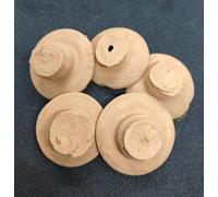 Generic Mini Clay Cap Broken 200 GMS, Saffron