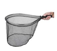 Generic Mini Compact Fly Fishing Landing Net Sturdy Deep Easy to Carry Lightweight Trout Black 176 G