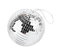 Generic Mini Disco Balls Ornaments Set Hanging Reflective Bright Lights Musical Festivals Foam Glass Optional Size: 5/9cm for Theme Parties (Genericcz8mun7d9f-200810HT01-11)
