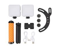 Generic Mini Fill Lamp Portable Adjustable Brightness Video Light for Enhanced Food and Product Photography 2 Lights