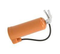 Generic Mini Fire Extinguisher, Simulation RC Car Fire Extinguisher Attractive for 1/18 1/24 RC Cars (Orange)