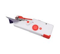Generic Mini Handheld Sewing Machine Battery Powered Small Home DIY Fabric Clothes Pants Kids Red