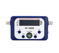 Generic Mini LCD Digital Satellite Finder Meter with Blue Backlight for Easy Night Use and Accurate Signal Strength Measurement for Satellite Dish Installation 13 * 6.5 * 2.7cm