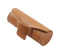 Generic Mini Lipstick Bag Lipstick Case Cosmetic Organizer Makeup Case PU Leather Easy to Carry Suitable for Women, brown