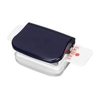 Generic Mini Manual Binding Machine Practical Tool for Home Office Handheld Book Binding Machines for A4 B5 A5 Paper Alloy Steel ABS (Blue)