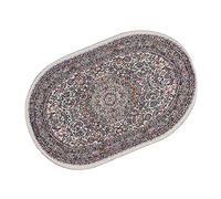 Generic Mini Mats, Realistic Miniature Carpet 1/12 Decorative Color Delicate Last Last for Dollhouse (B02 Beige)