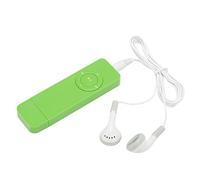 Generic Mini MP3 Player Compact and Lightweight Music Player with Long Battery Life Ideal for Students Running Travel 64GB (Green)