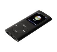 Generic Mini MP3 Player Multifunctional Bluetooth Music Player with Long Battery Life for On-the-Go Listening Lightweight 1.8 Inch Display (Black)