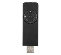 Generic Mini MP3 Player with Earphones and Lanyard, Rechargeable Battery, Support MP3 and WMA Files, Ideal for Sports, Commuting, and Gifts, Black Color (Black)
