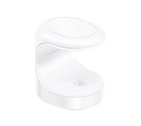 Generic Mini Nail Art Lamp UV LED Gel Nail Dryer, Portable White Manicure Tool with USB Power, Quick Drying Light for Home and Salon Use