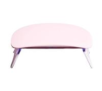 Generic Mini Nail Lamp with Quick Drying Function for Home and Salon Use Portable Mouse Shaped 6W UV LED Light Pink