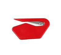 Generic Mini Paper Cutter - Wrapping Paper Envelope Carton Gift Wrapping Tool - Safe One Red - Plastic Blade