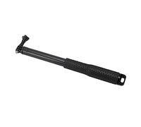 Generic Mini Selfie Stick, 3 Gear Expandable 36 Inch Durable Action Camera Selfie Stick Silicone Handle Action Camera (Black)