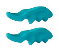 Generic Mini Thumb Massager 2pcs Set with Comfortable Grip and Ergonomic Design, Plastic Thumb-Shaped Point Massagers for Home Use and Travel, Smooth Appearance for Effective Muscle Relief