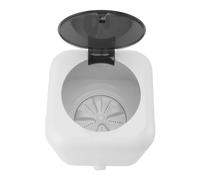 Generic Mini Washing Machine Portable Compact Digital Display for Underwear Travel Dorms 5L USB Rechargeable (White)