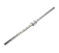 Generic Miniature 12mm Width LML12B Linear Rail Guide for Small Equipment with Lubrication System, 4-Point Contact Design, for Precision Linear Movement (450mm)
