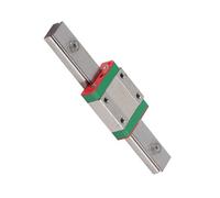 Generic Miniature 12mm Width LML12B Linear Rail Guide for Small Equipment with Lubrication System, 4-Point Contact Design, for Precision Linear Movement (100mm)