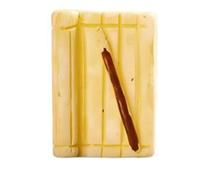 Generic Miniature Chinese Book Model Elegant Resin Desktop Ornament for Home Garden Decor and Rock Gardens (Yellow)