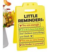 Generic Miniature Safety Warning Ornaments - Funny Caution Signs for Desk, Ingenious Desk Plaques | Funny Team Office Decor, Cubicle, le
