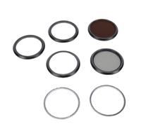 Generic Mirrorless Camera Filters Kit with Magnetic Ring for G7X3, G7X2, ZV 1, RX100, GRVI GR3 GR2 CPL ND8 Macro Starlight Diffusion Filters Aluminum Alloy