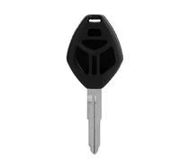 Generic Mitsubish Black Durable Remote Key Fob Case Protecting Wear And Tear For Eclipse Galant Lancer Outlander ABS Material