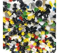 Generic Mixed Car Fastener Bumper Plastic Retainer Clips 50Pcs 100Pcs 200Pcs 500Pcs 800Pcs Push Type for Door Panel Fender Liner Trim Replacement for Car Owners (1)
