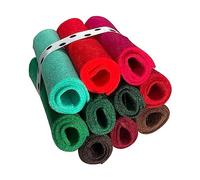 Generic Mixed Felt Sheets - 10 Sheets Per Pack - Holly Berry Christmas - 11cm x 22cm - Felt Craft Kit