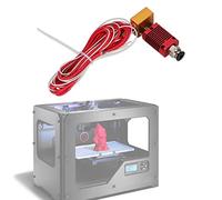 Generic MK8 Extruder Hotend Kit for 3D Printers with Red Heating Components and Multiple Nozzle Sizes, Includes 12V and 24V Options (12V 40W)