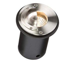 Generic Mla Ip65 230V Round Stainless Steel Walkover Ground Light With Half-Lip Cover, Capwgu, 1