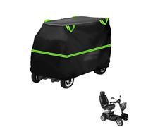 generic Mobility Scooter Cover Compatible with Drive Medical Prowler,210D Material,dustproof,Waterproof,Sun-Proof,with Storage Bag（Black Green）