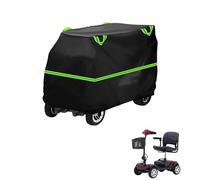 generic Mobility Scooter Cover Compatible with Metro Mobility M1 Lite,210D Material,dustproof,Waterproof,Sun-Proof,with Storage Bag（Black Green）