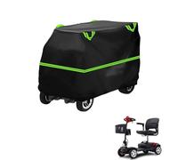generic Mobility Scooter Cover Compatible with Metro Mobility Max Sport,210D Material,dustproof,Waterproof,Sun-Proof,with Storage Bag(Black Green)