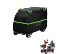 generic Mobility Scooter Cover Compatible with Metro Mobility S500,210D Material,dustproof,Waterproof,Sun-Proof,with Storage Bag(Black Green)