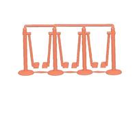 Generic Model Miniature Outdoor Exercise Equipment Set Model Fitness Equipment Diorama Accessory Resin Construction Hand Painted Texture Suitable for Park, White, Stepper