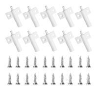 Generic Modern 10-Pack Soft Close Damper Buffers - Premium Plastic & Rubber Cabinet Door Stoppers for Kitchen Cupboards, Wardrobes & Furniture - Quiet Closing Hinges