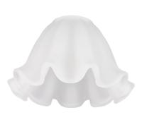 Generic Modern Glass Lamp Shade for Wall Lampshades, White Flower Design, Farmhouse Style, Create a Comfortable and Warm Atmosphere, Suitable for Hotel and Restaurant Use