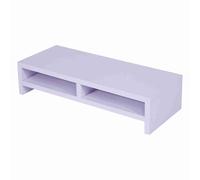 Generic Monitor Riser Durable Wooden Particle Board Screen Platform for Home Desk Office White 19.7 X 7.9 X 4.6inch