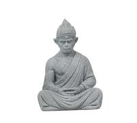 Generic Monkey Statue Buddha Sculpture Sandstone Collectible Sitting Figure Meditation Ornament Rustic Suitable for Desk Terrace Living Room Garden Ca, 14.5x7x9.8cm