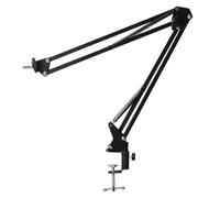 Generic Monocular Microscope Stand Adjustable Flexible Arm for Industrial Use Metal Structure 700mm Height