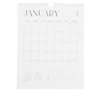 Generic Monthly Wall Planner: July 2025-December 2026 Academic Year Calendar - Easy Flip Pages Month-To-View Planner For Organizing Tasks Scheduling